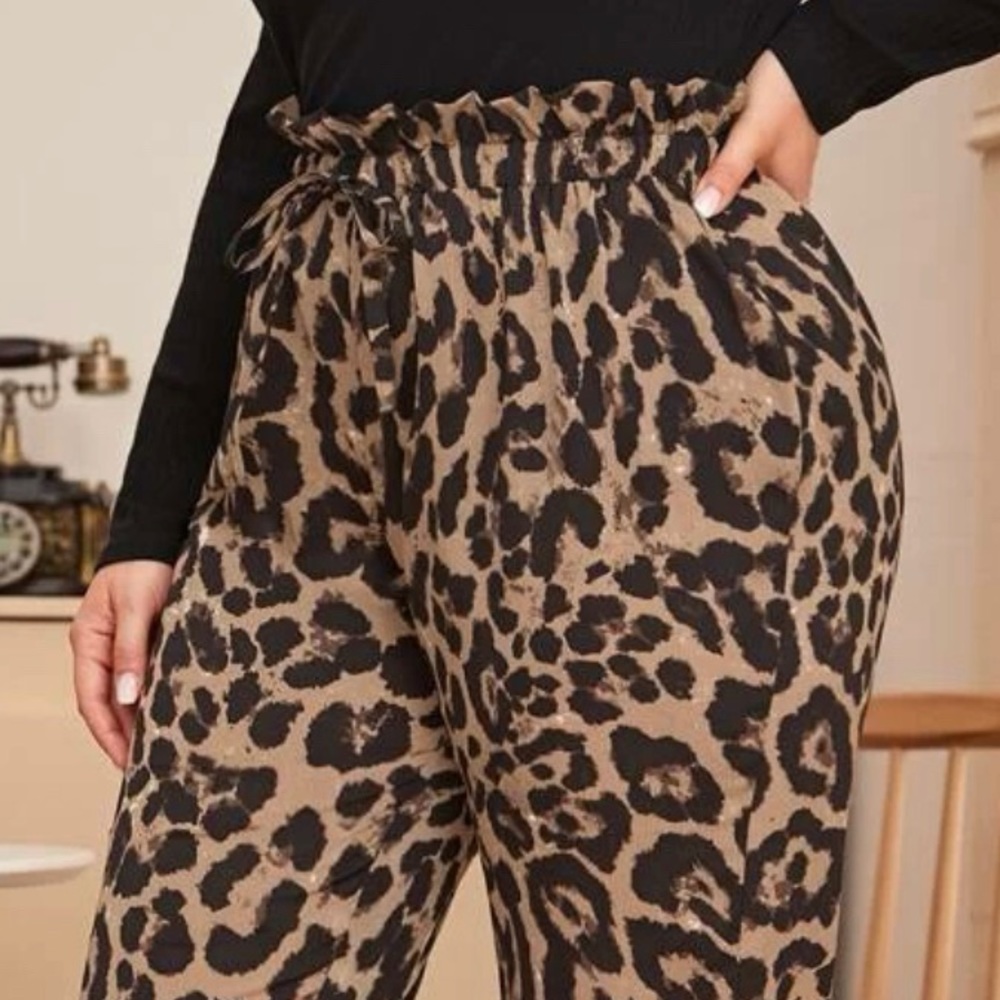 Cheetah pants